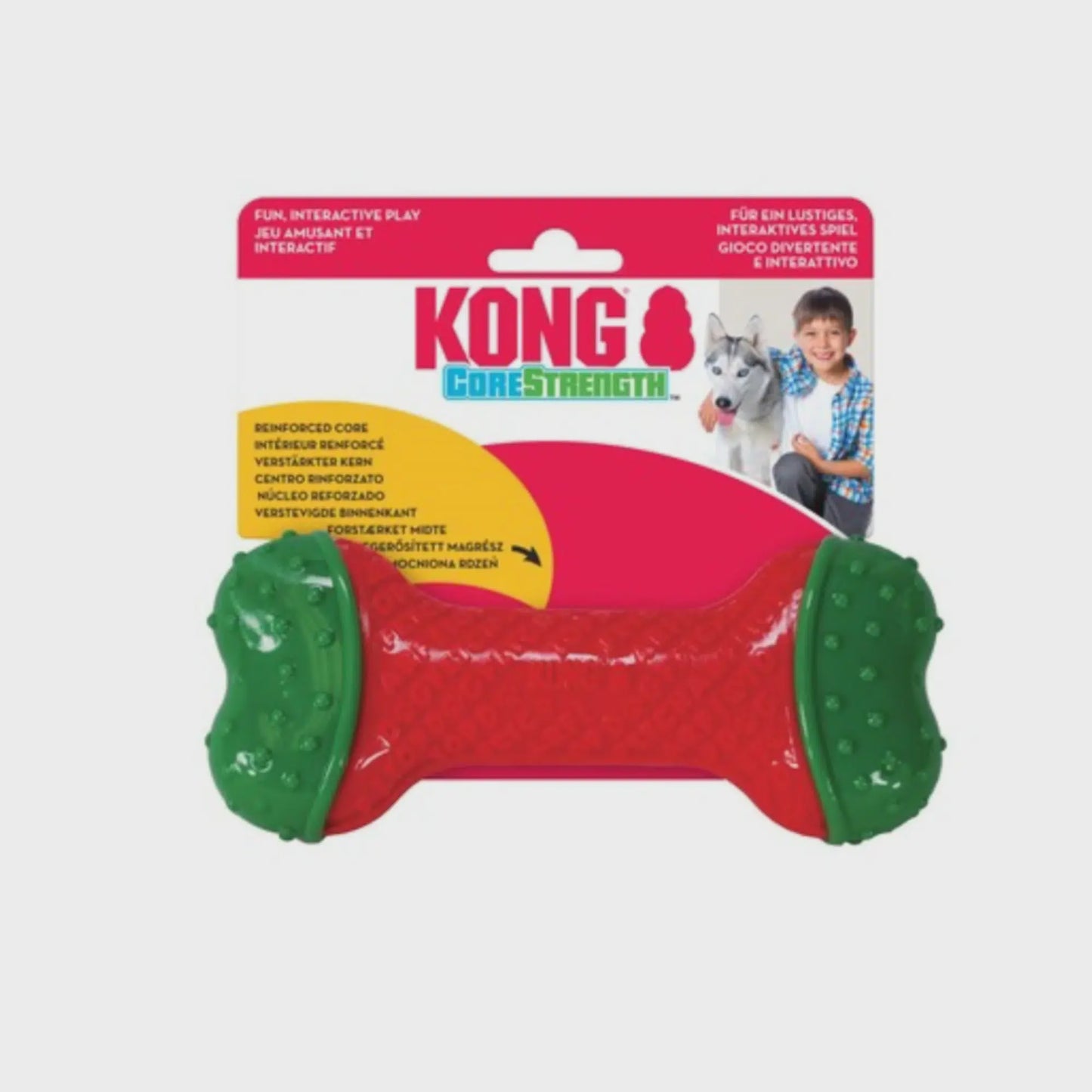 Kong Holiday Core Strength Bone M/L