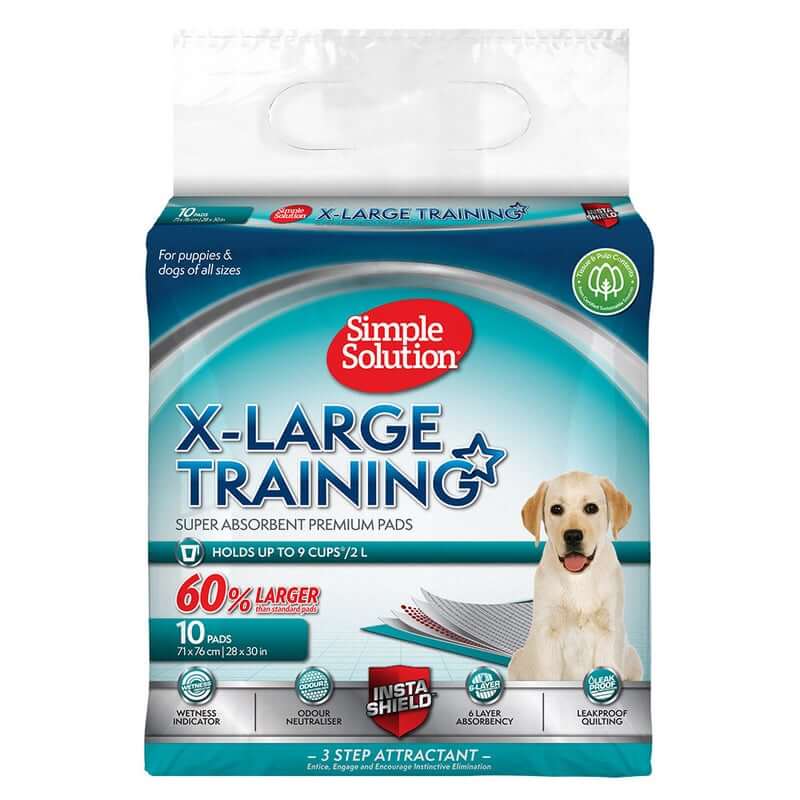 Extra Large Odour Neutralising Dog Training Pads - 10 pads